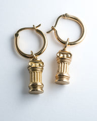 Pompeii Ionic Column Earring