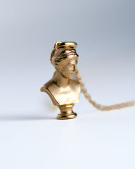 Pompeii Goddess Statue Necklace