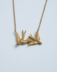 Pompeii Love Swallow Necklace