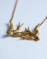 Pompeii Love Swallow Necklace