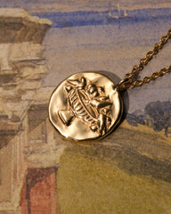 Pompeii Mini Medallion Necklace
