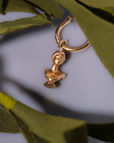 Pompeii Goddess Statue Earring