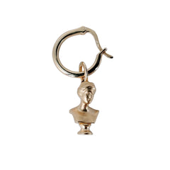 Pompeii Goddess Statue Earring